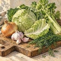 Салат с печеной морковью и моцареллой
